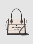 [ARRIVING] KATE SPADE  Ellie Canvas Small Tote - Black Multi image 0