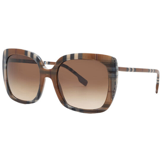 [AT DELHI] BURBERRY Caroll Gradient Brown Square Ladies Sunglasses image 2