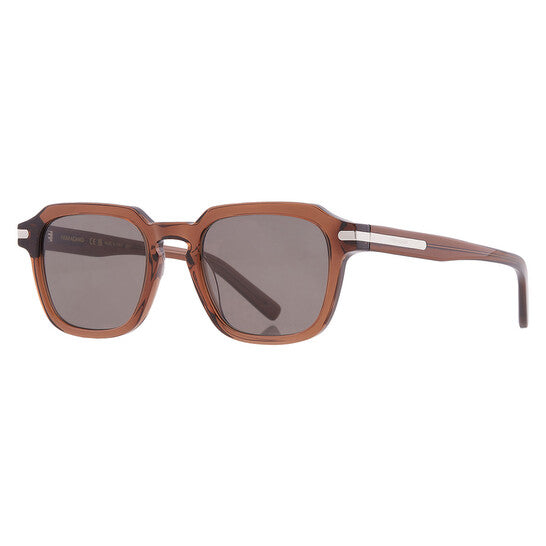 FERRAGAMO Grey Rectangular Men's Sunglasses SF1089SN 278 52 image 1
