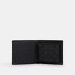 COACH Boxed 3 In 1 Wallet Gift Set In Signature Canvas - Gunmetal/Charcoal/Black image 1
