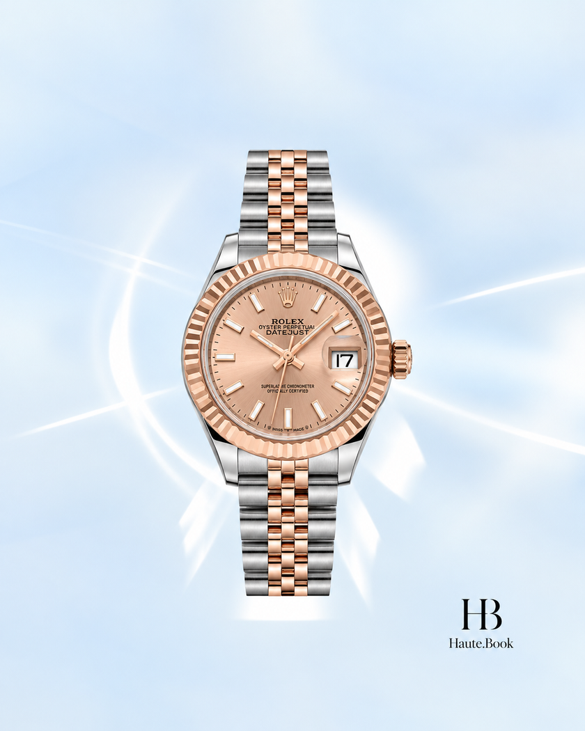 [Store Display] Rolex Lady-Datejust Rose Dial Jubilee 28 mm
