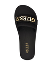 GUESS Peers Logo Slide Sandals - Black image 0