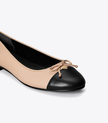 TORY BURCH Cap-toe Ballet - Rose Pink / Perfect Black image 1
