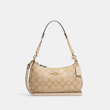 COACH Teri Shoulder Bag In Signature Canvas image 2
