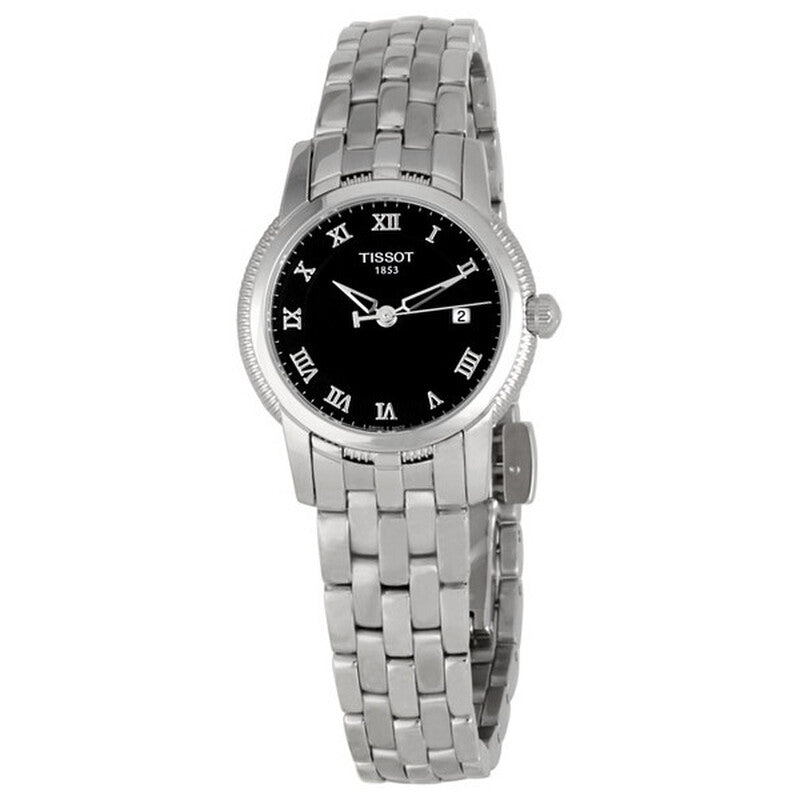 TISSOT Ballade III Quartz Black Dial Ladies Watch image 0