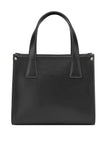 Guess Forber Perforated Logo Mini Tote - Black image 2