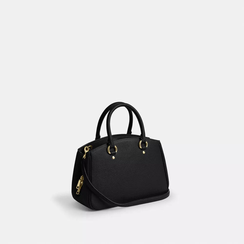 COACH Savannah Small Carryall Bag - Gold/Black image 3