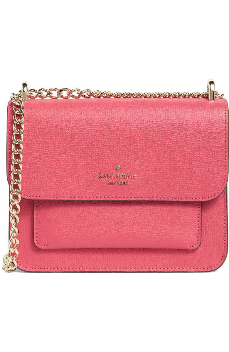 KATE SPADE Remi Flap Chain Crossbody Bag - Rose Oil image 1
