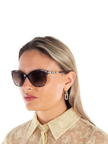 BURBERRY   Brown Gradient Cat Eye Ladies Sunglasses image 0