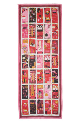 KATE SPADE holiday rooftops oblong scarf image 2