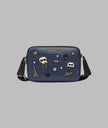 KARL LAGERFELD Maybelle Denim Crossbody With Pins (Arriving In Delhi) image 0