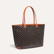 GOYARD Artois MM Bag - Black & Tan