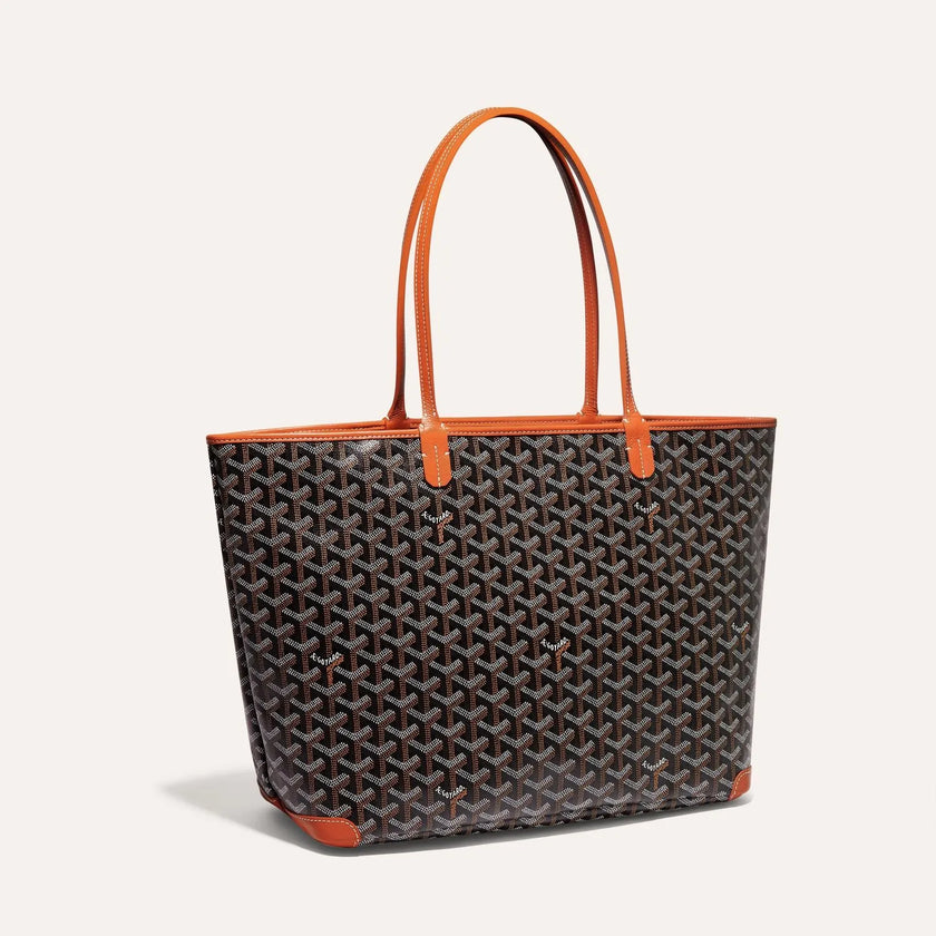 GOYARD Artois MM Bag - Black & Tan