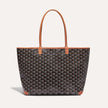 GOYARD Artois MM Bag - Black & Tan