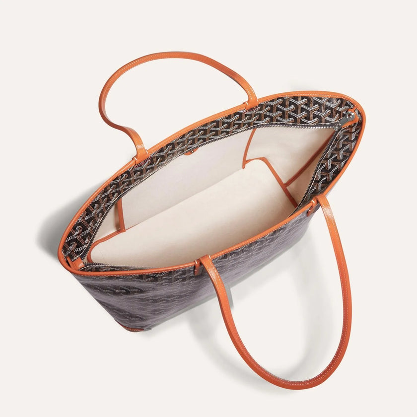 GOYARD Artois MM Bag - Black & Tan