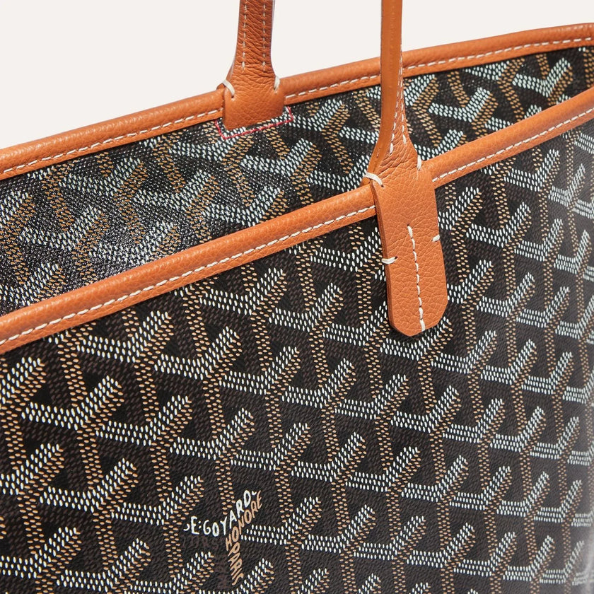 GOYARD Artois PM Bag - Black & Tan