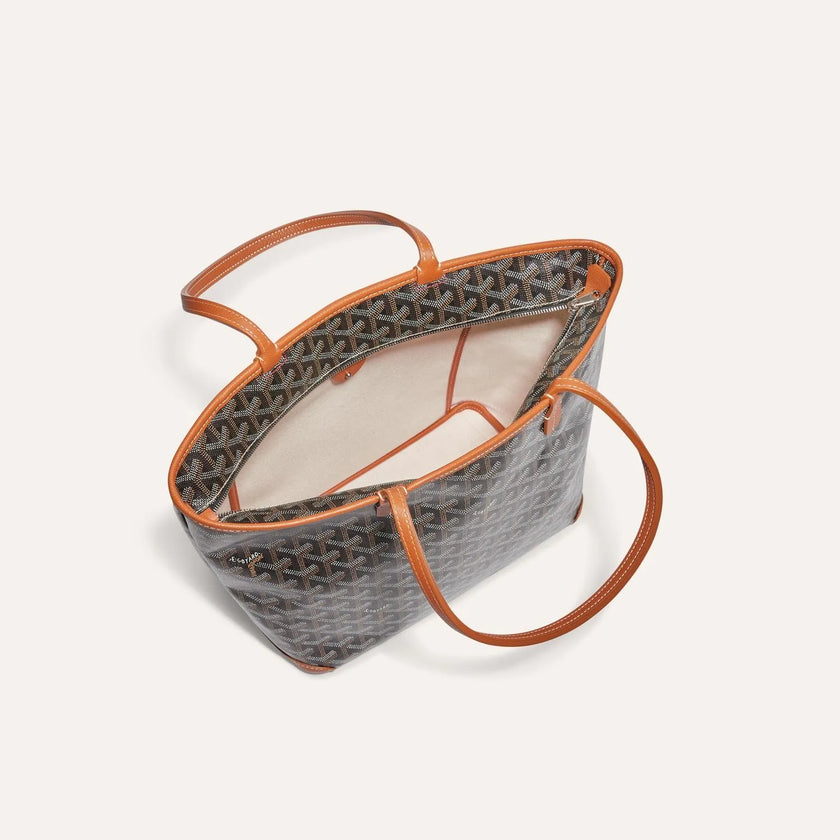GOYARD Artois PM Bag - Black & Tan