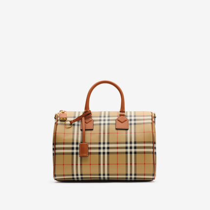 BURBERRY Medium Check Bowling Bag