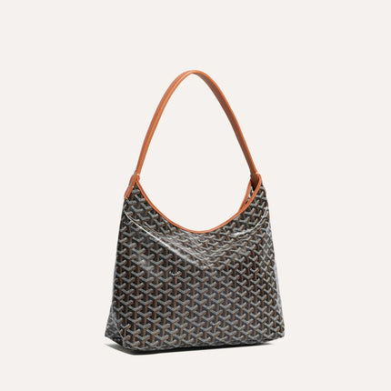 GOYARD Boheme Hobo Bag - Black & Tan