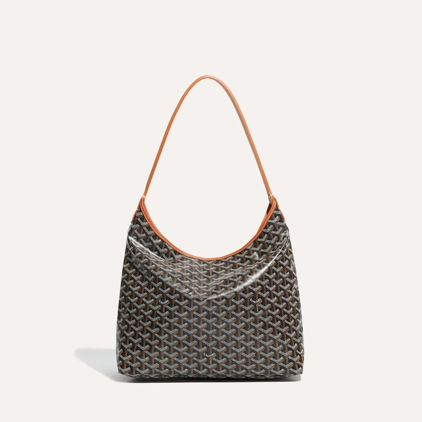 GOYARD Boheme Hobo Bag - Black & Tan