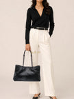 BOTTEGA VANETA Intrecciato Chain Tote