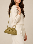 BOTTEGA VENETA Mini Pouch Shoulder Bag Green
