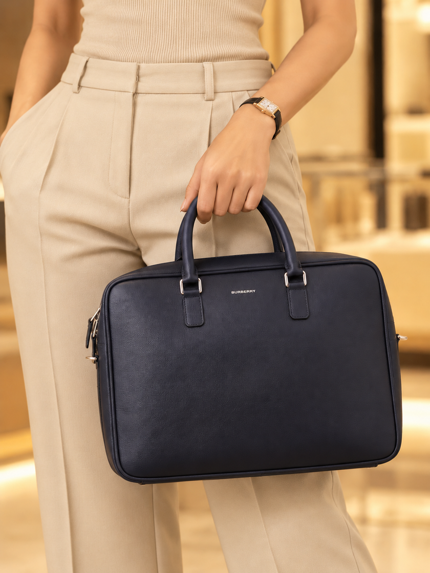 BURBERRY Business Bag Navy