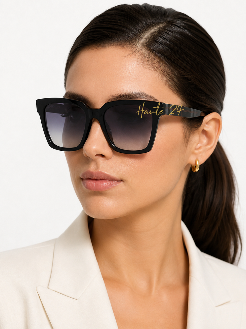 BURBERRY Maple Blue Gradient Square Ladies Sunglasses BE4335 39884L 53