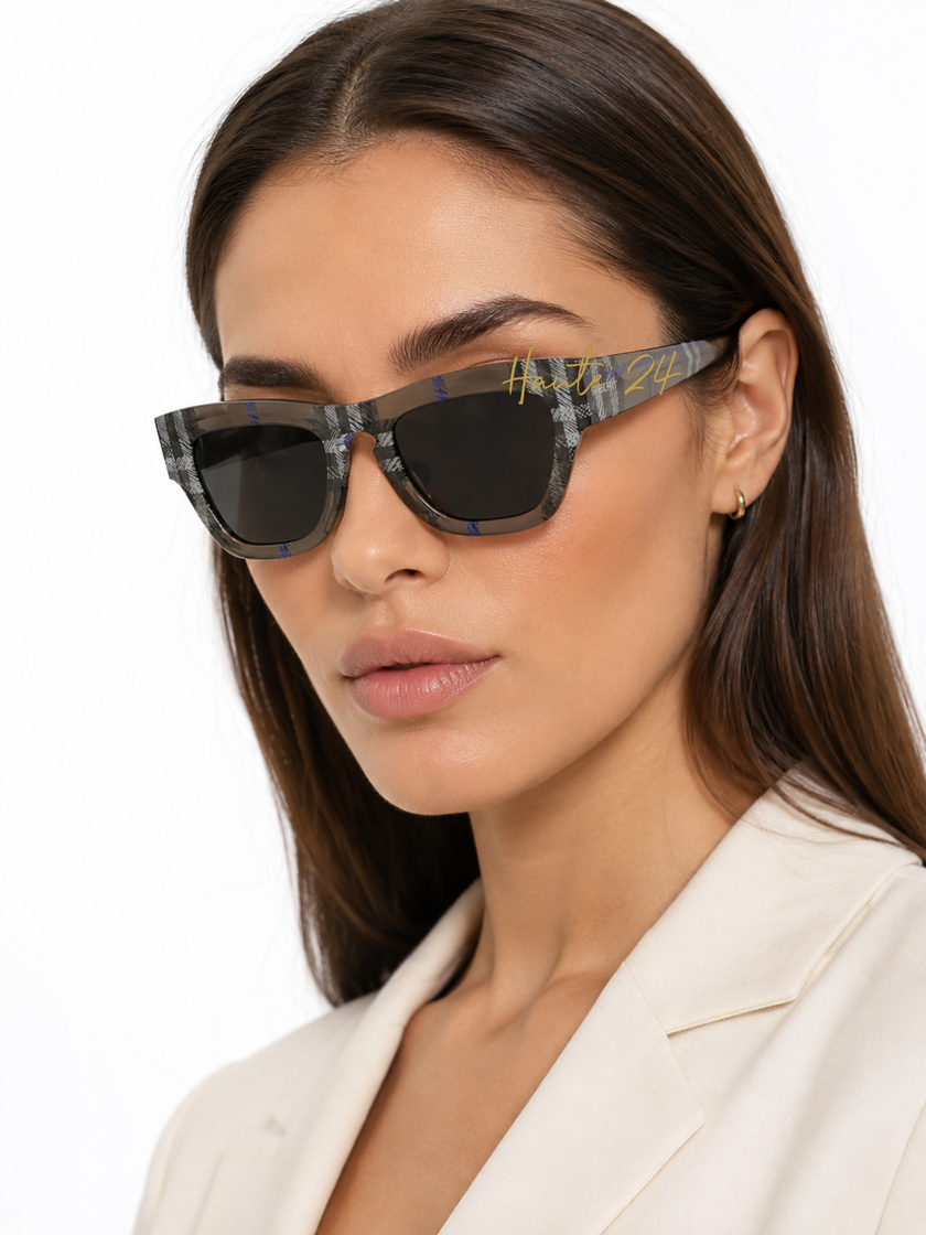 BURBERRY Dark Grey Cat Eye Ladies Sunglasses BE4440U 414787 51