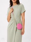 BVLGARI Cabochon Mini Pochette Pink