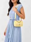 BVLGARI Serpenti Cabochon Shoulder Bag Yellow
