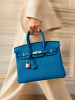 [Unused] HERMES Birkin 25 Blue