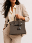 HERMES Birkin 25 Etoupe Togo
