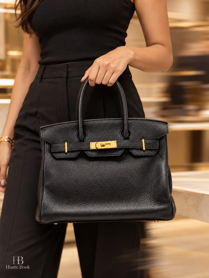 [Mint Condition] HERMÈS Birkin 30 Black Togo GHW