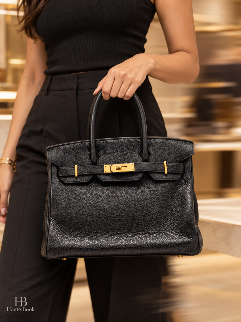 [Mint Condition] HERMÈS Birkin 30 Black Togo GHW