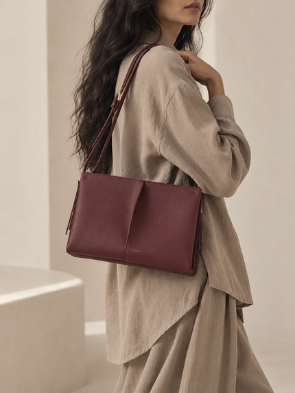 POLENE Boky Textured Dark Cherry Edition