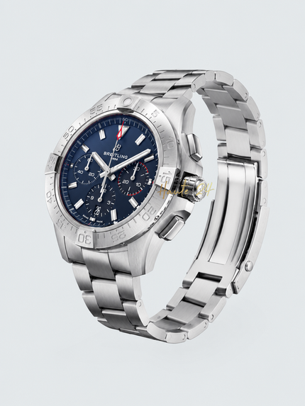 BREITLING Avenger B01 44mm Chronograph Black Dial AB0147101B1A1
