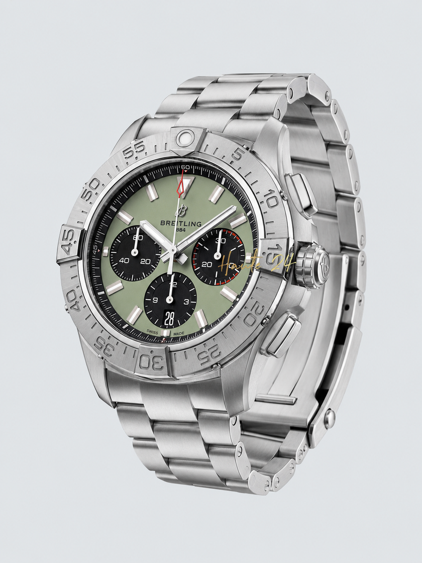 BREITLING Avenger B01 44 mm Green Dial AB0147101L1A1