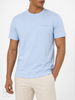 BURBERRY 'Jenson' Crew Neck Logo T-Shirt Light Blue