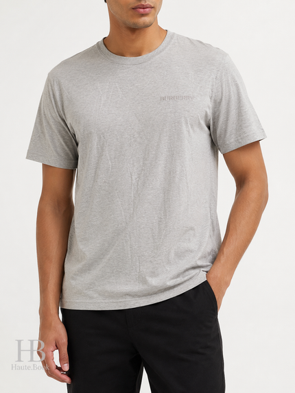 [At India] BURBERRY Crew Neck Logo T-Shirt