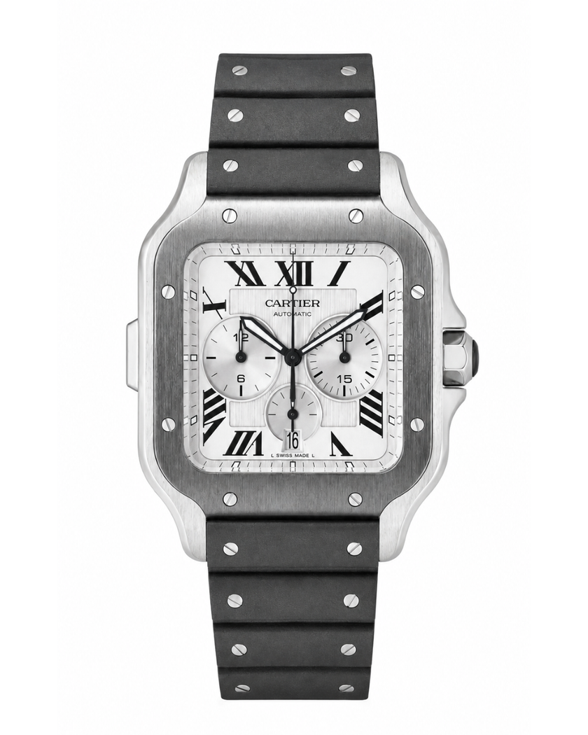 [Store Display] CARTIER Santos de Cartier Chronograph XL WSSA0017