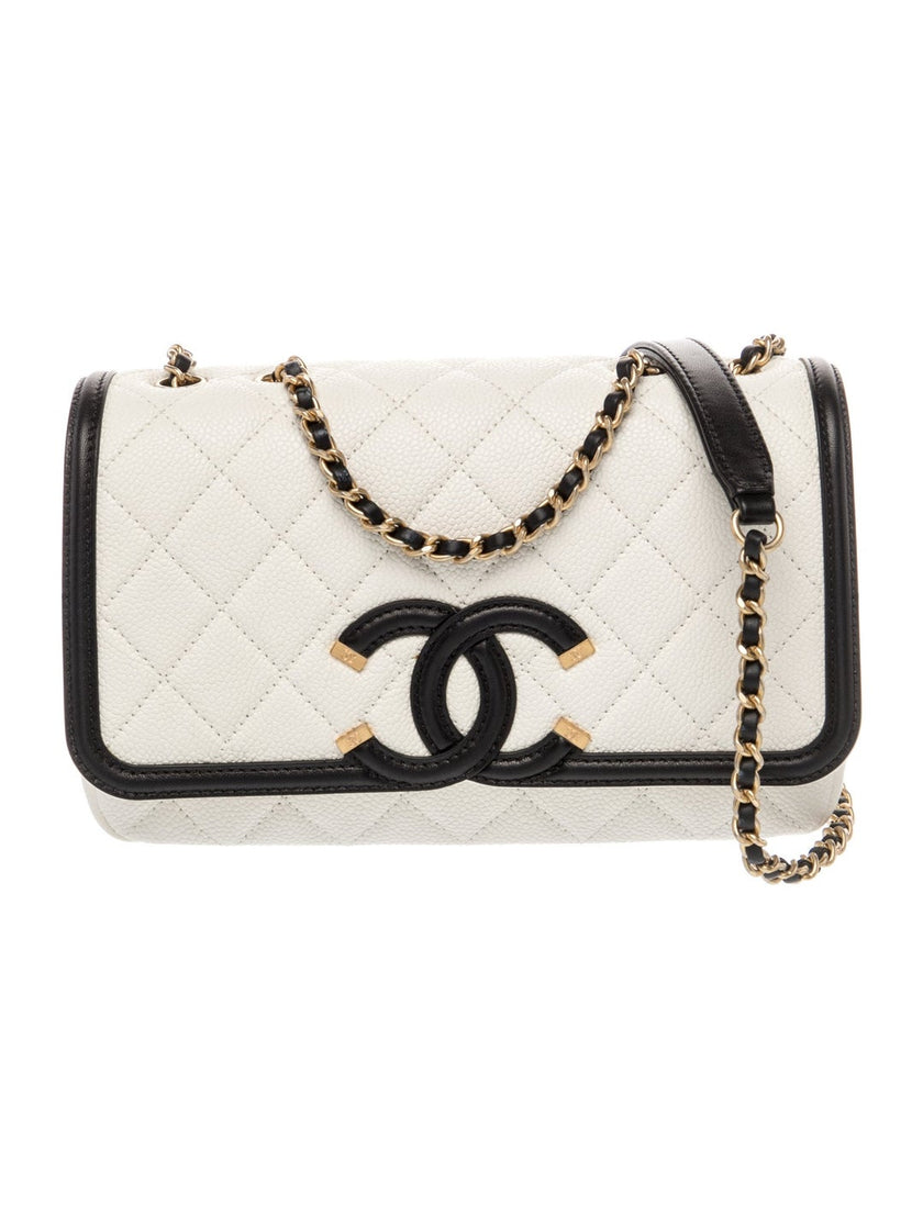 CHANEL Small Filigree Flap Bag