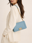 [Like New] CHANEL Boy 25 leather shoulder Bag With Chain Strap