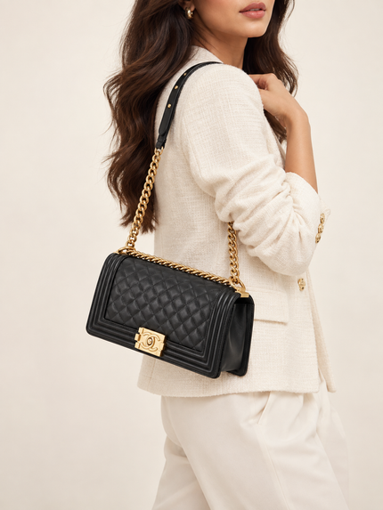 [Brand New] CHANEL Boy Chanel Shoulder