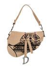 DIOR Canvas Saddle Shoulder Bag