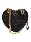 DIOR Leather Le Coeur Mini Crossbody Bag