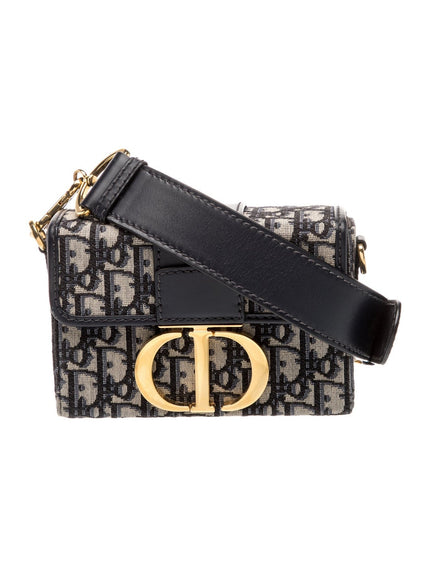 DIOR Oblique Jacquard 30 Montaigne Shoulder Bag