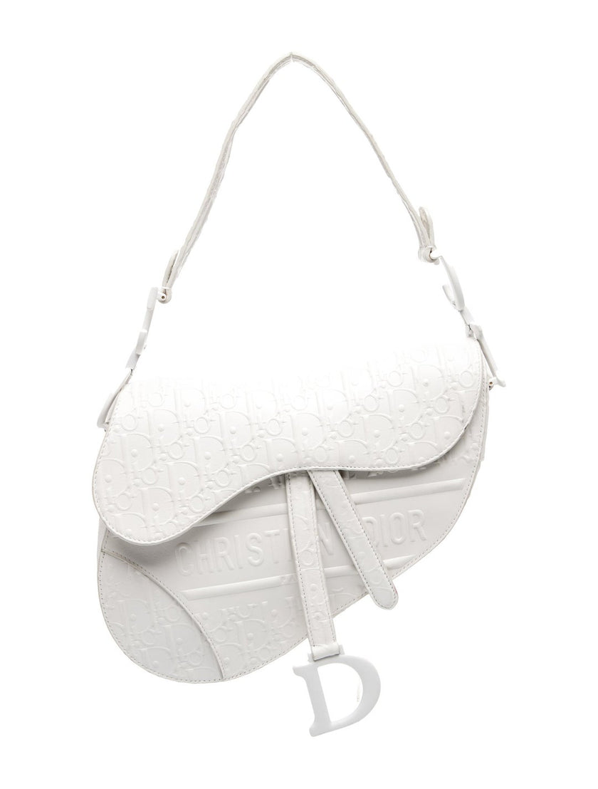 DIOR Saddle Leather Shoulder Bag