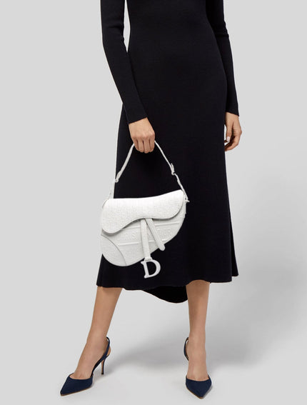 DIOR Saddle Leather Shoulder Bag