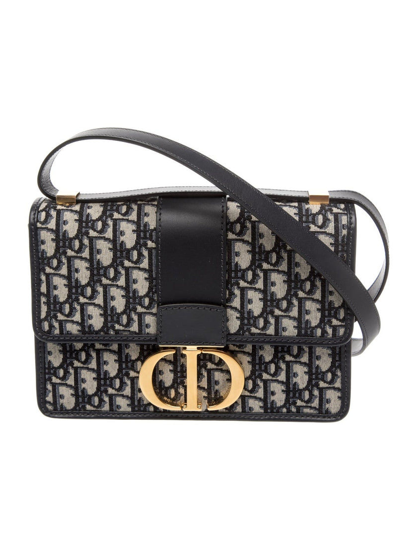 DIOR Oblique Jacquard 30 Montaigne Crossbody Bag